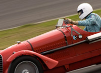 VSCC Maserati 4CS at Mallory Park
