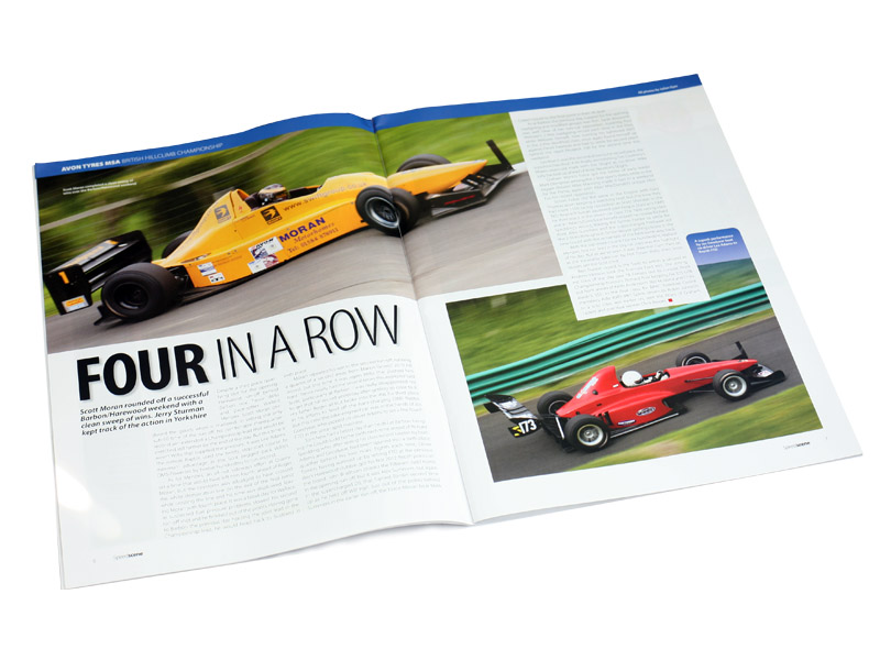 Single seater cars from an article in Speedscene magazine