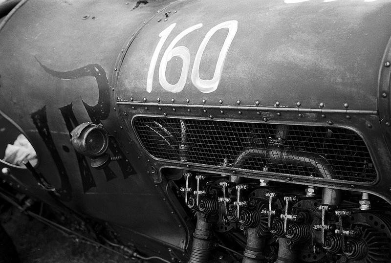 GN Jap engine in black and white
