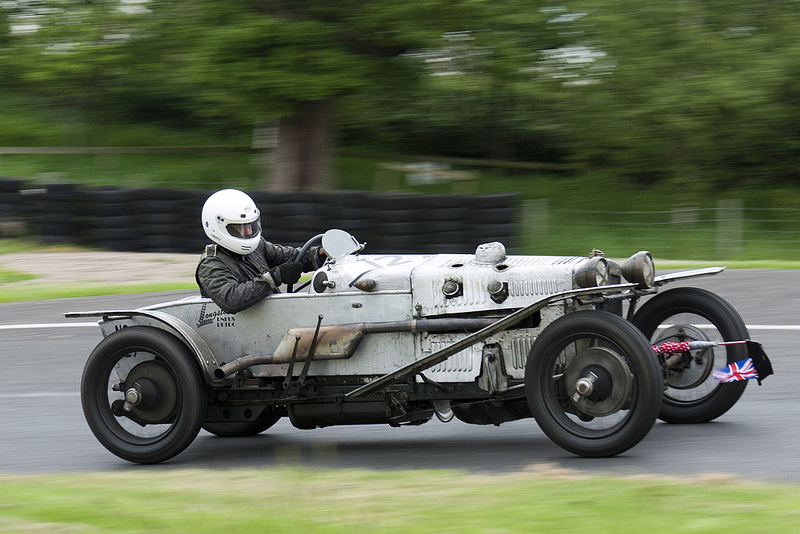 The GN/Ford Piglet machine of Dougal Cawley at Harewood 2012.