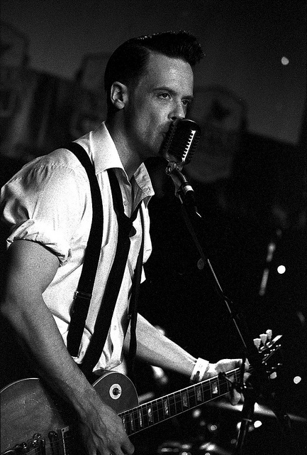 Eddie Earthquake and the Tremors on Ilford Delta 3200