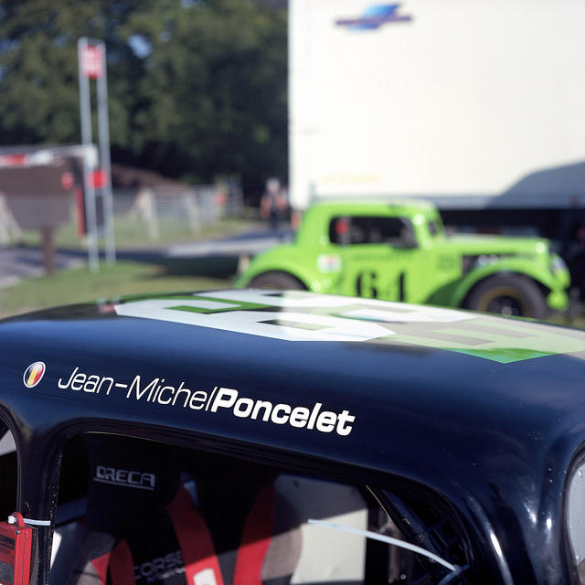 Jean-Eric Pncelet's Legends car at Cadwell Park