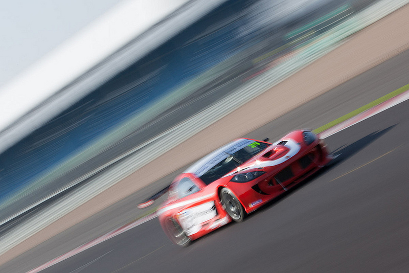 The Hillspeed Ginetta G55 at the Ginetta Media Day at Silverstone - Silverstone Photography